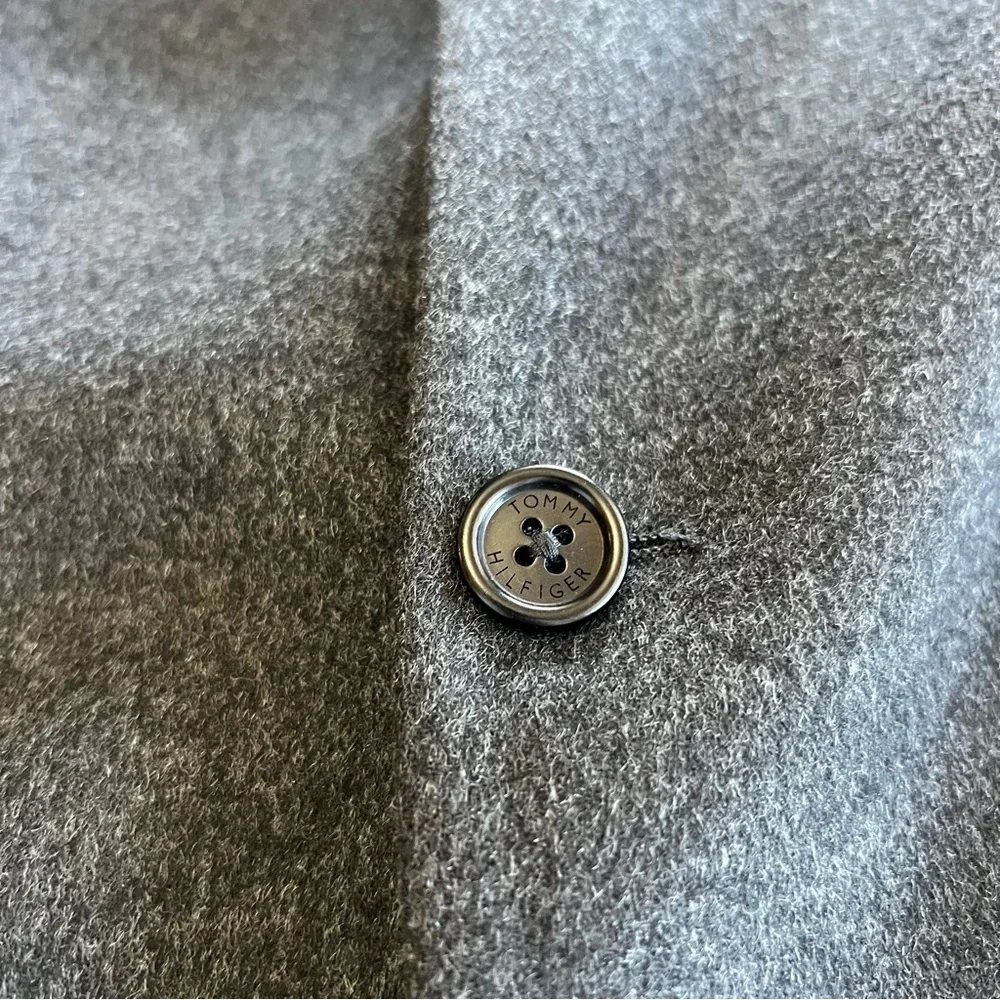 Tommy Hilfiger Mens Sport Coat Jacket Wool Silk Cashmere Blend Size 42R Office